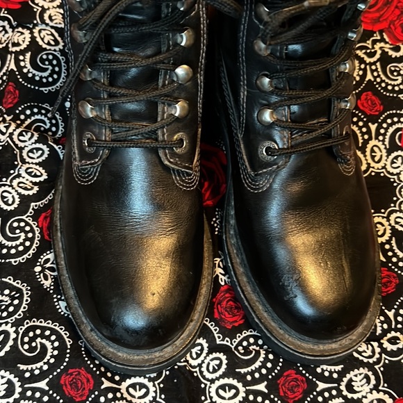Harley-Davidson Women’s Combat Laced up Boots - Picture 8 of 9
